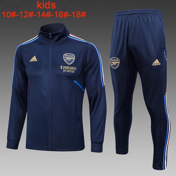 Kinder Trainingsanzug Arsenal 2024 Blau 2